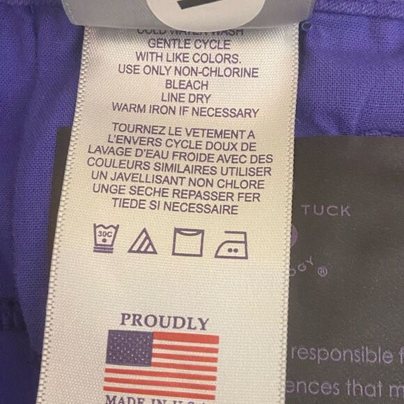 NYDJ - Purple Lift Tuck Technology Straight Leg Jeans - size 16P / 33P NWT - Picture 6 of 8